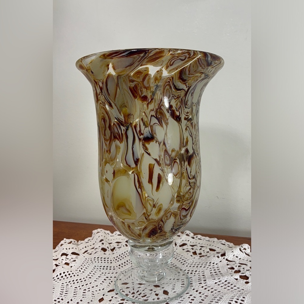 Beautiful glass vase | flower vase | trinket vase | vase glass | decor vases